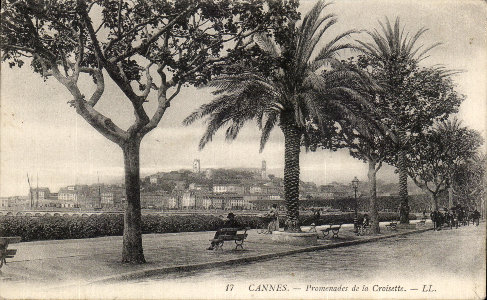CPA Cannes Walks of the Small cross