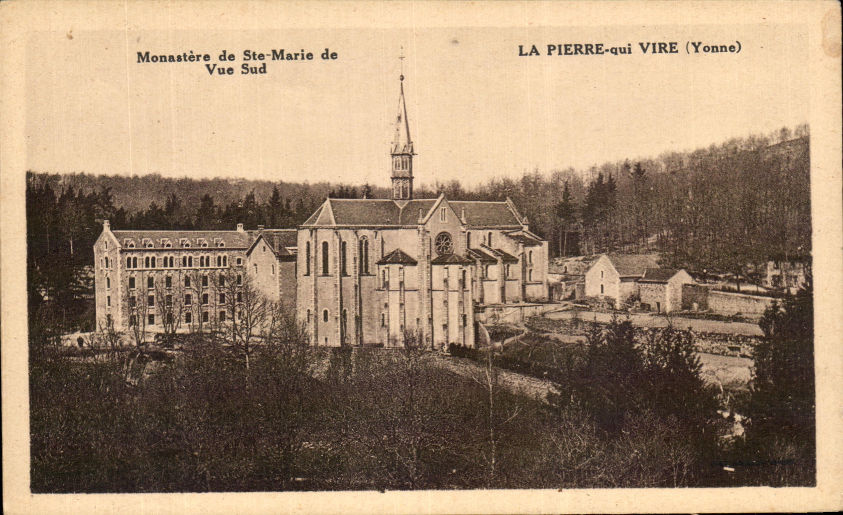 CPA Monastery of co Marie de Vue Southern Pierre who Transfers