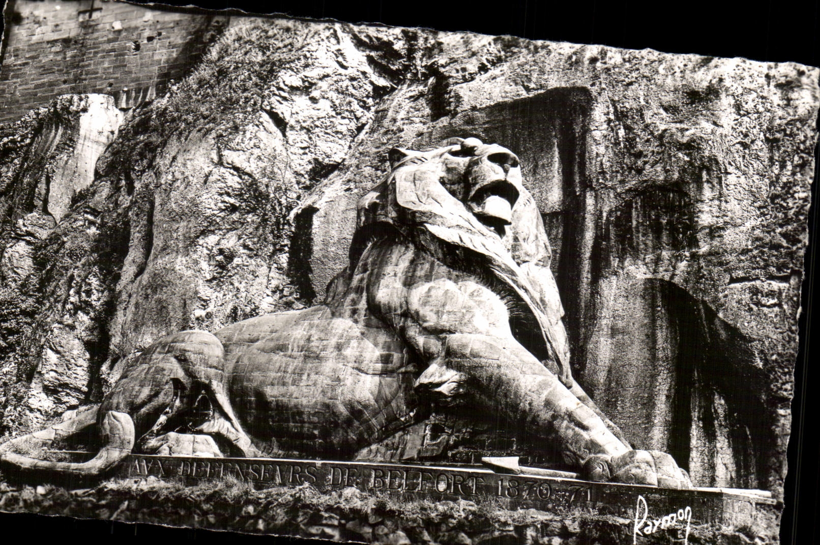 CPSM Images of Belfort France the Lion Works of Bartholdi