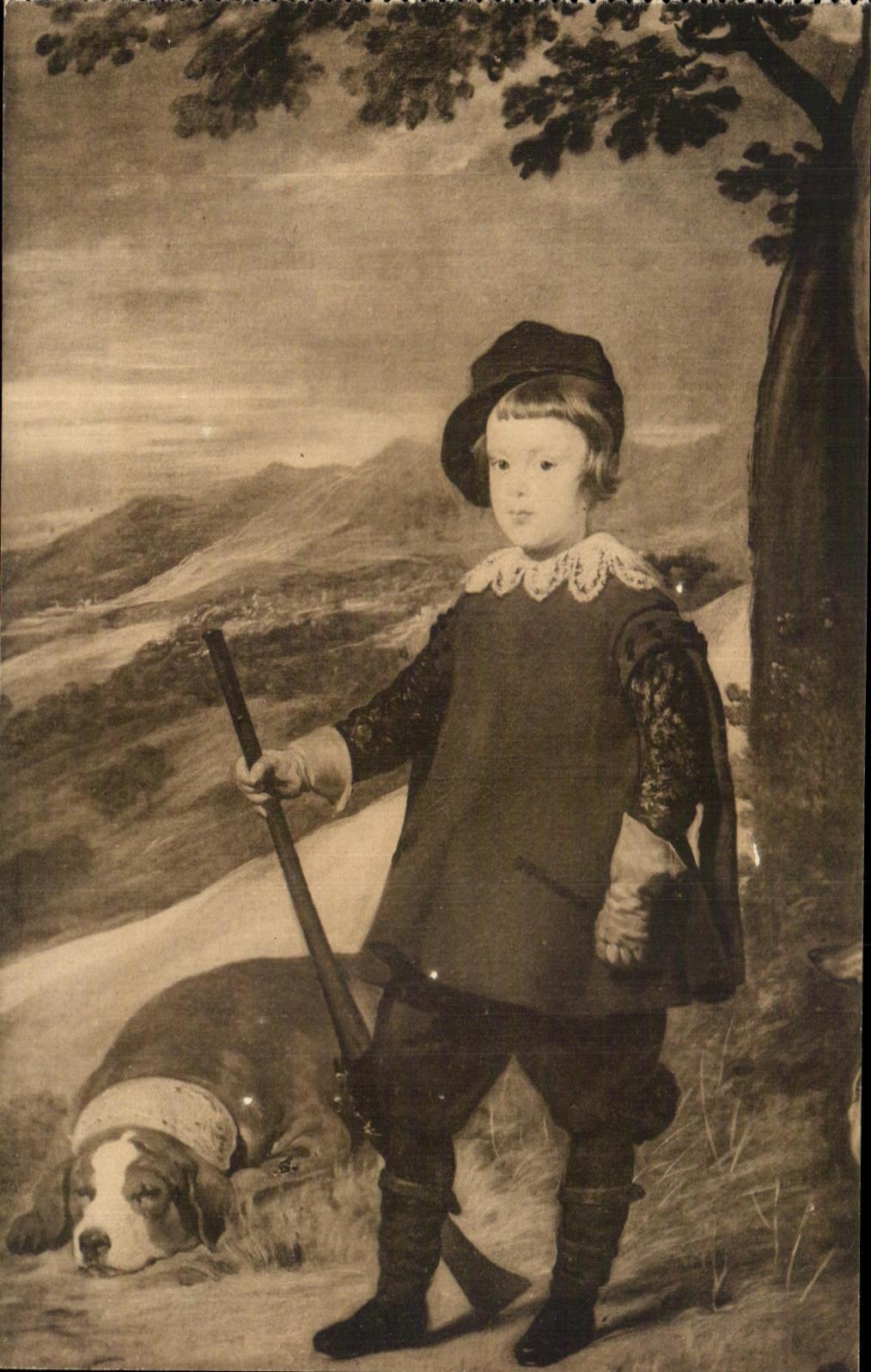 CPA Principle D Baltasar Carlos Velazquez Museo Del Prado Madrid