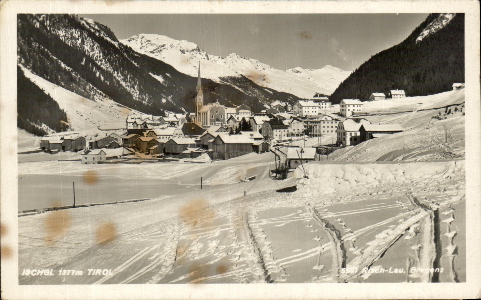 CPA Ischol from the Tirol