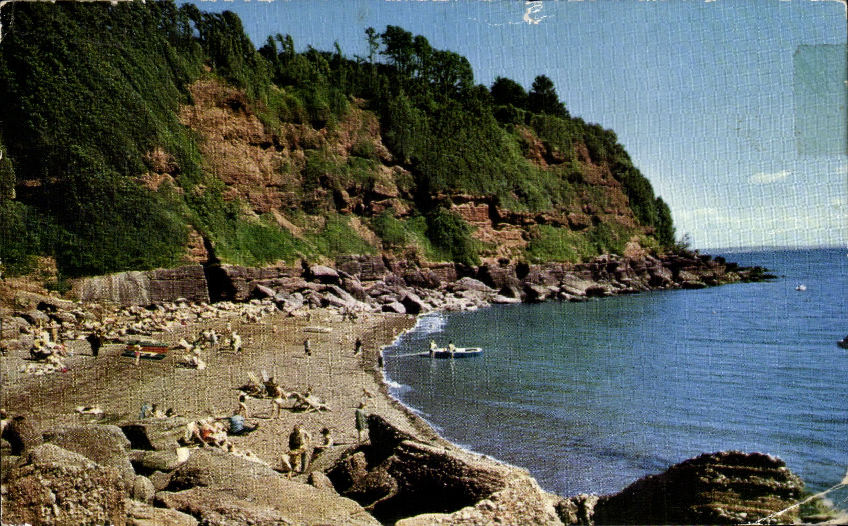 CPA The Beach Maidencomble