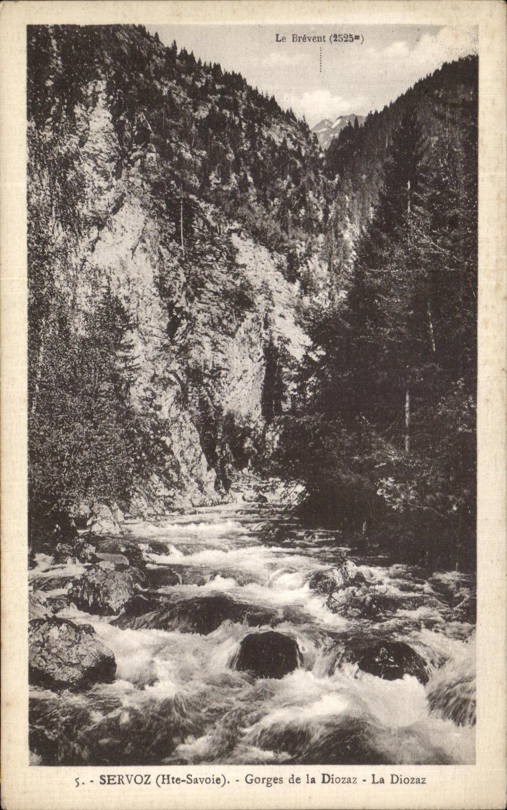 CPA Servoz Falls of Diozaz Diozaz