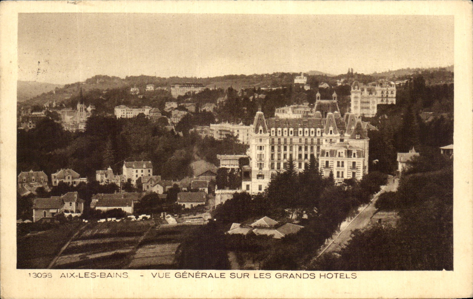 CPA Aix Les Bains View On the Large Hotels