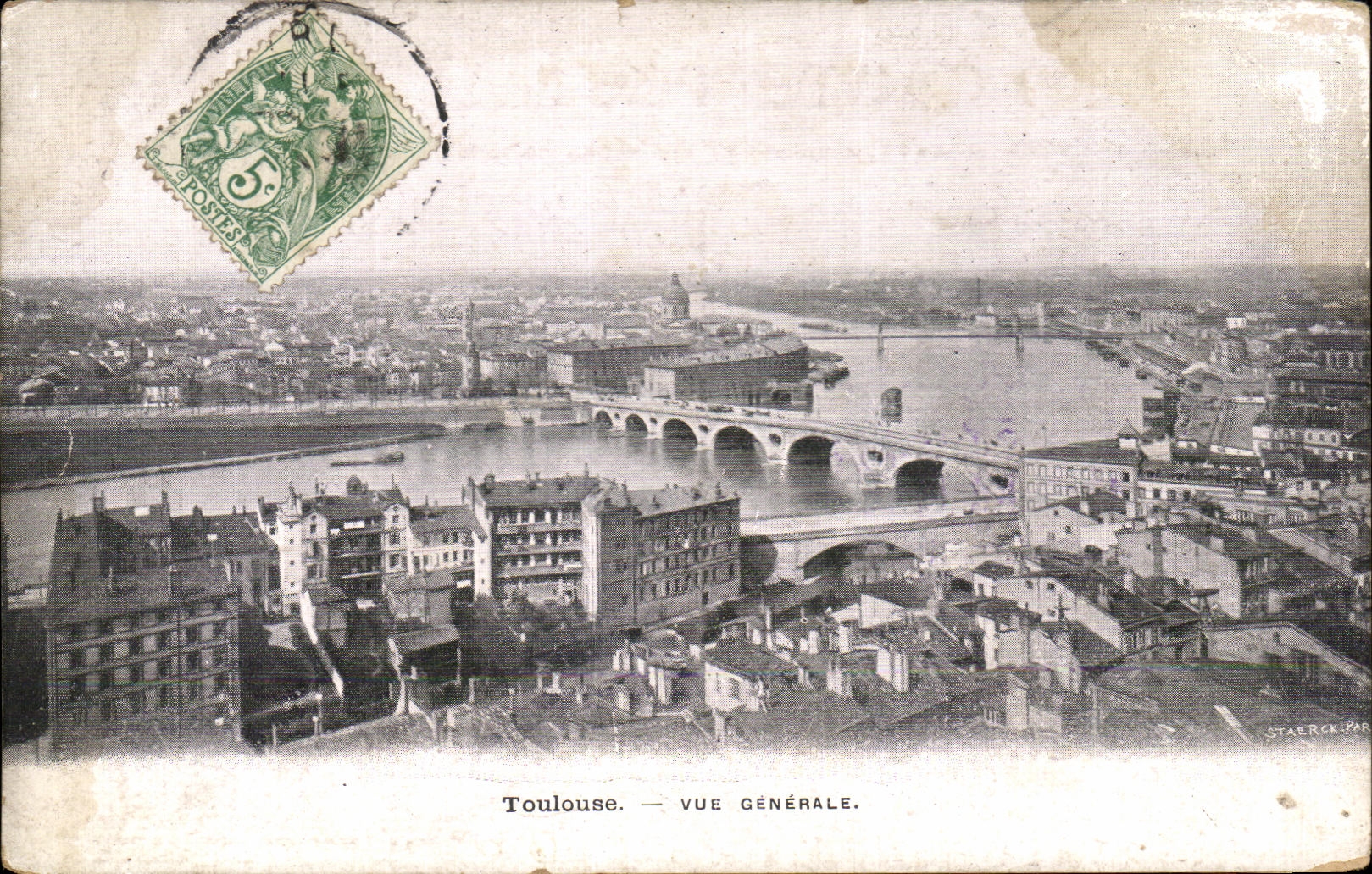 CPA Toulouse Vue Generale