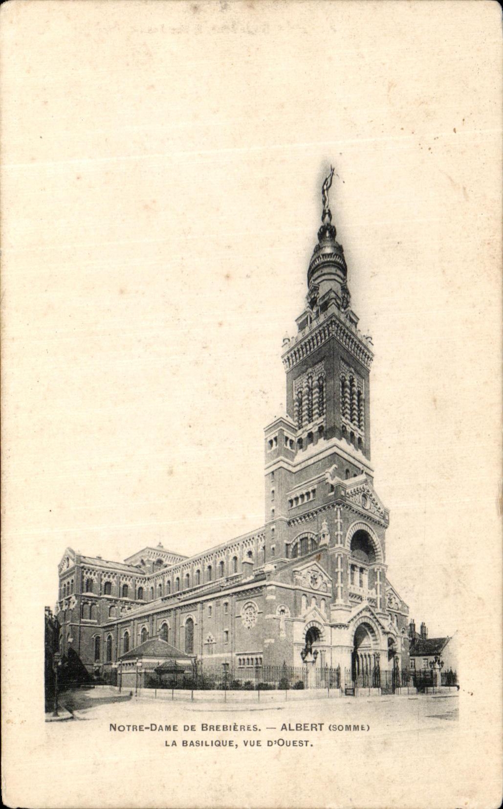 CPA Notre Dame De Brebieres Alnert the Basilica Seen of West