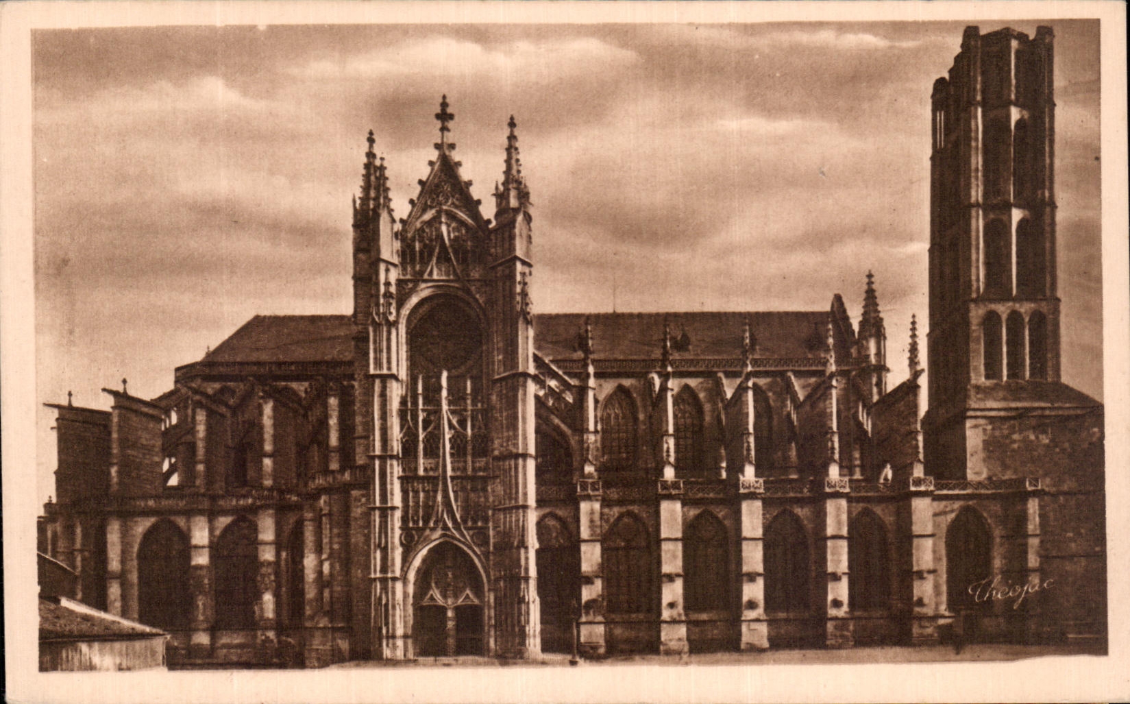 CPA Limoges la catedral