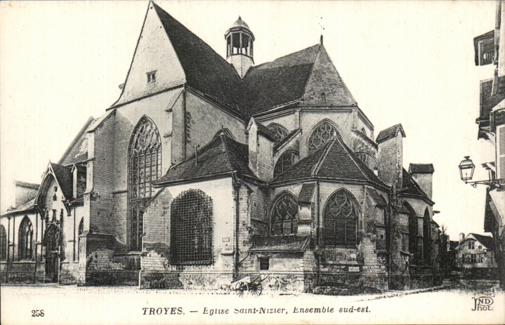 CPA Troyes Church Saint Nizier Southern Unit East