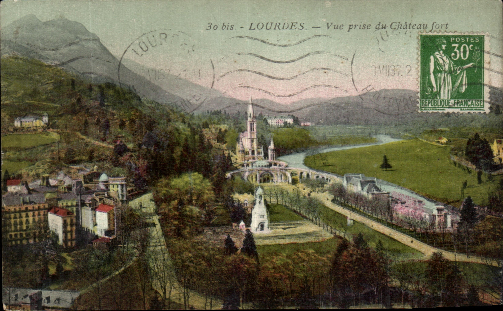 Heavy CPA Seen from Of the Castle Fort