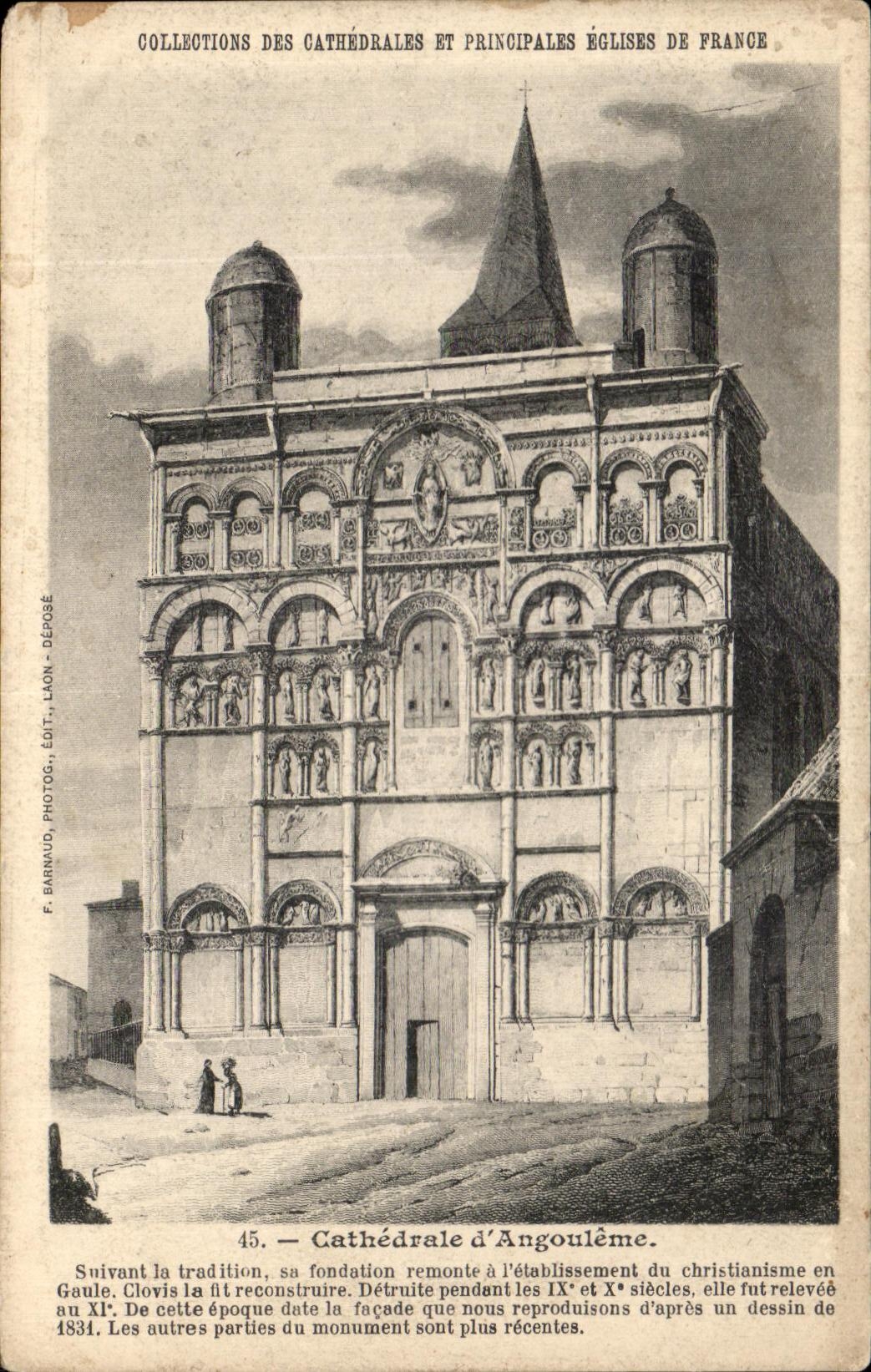 CPA Cathedrale d'Angouleme
