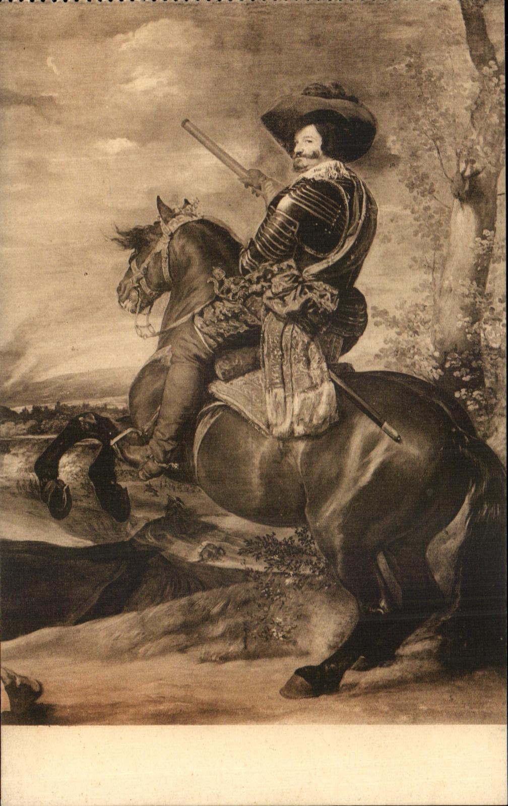 CPA Cop Duque De Olivares Velazquez Museo Del Prado Madrid