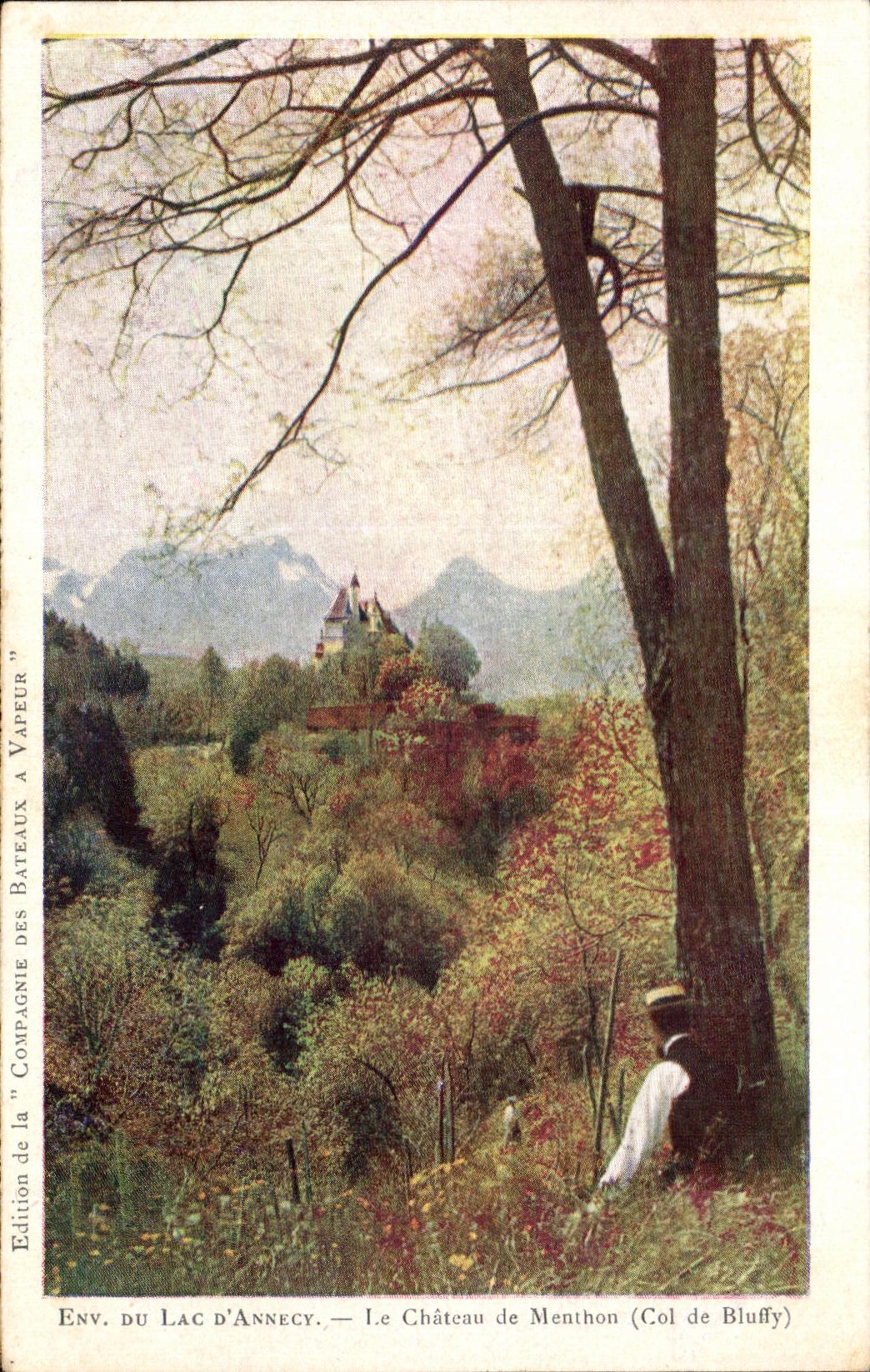 CPA Lake Annecy Chateau De Menthon