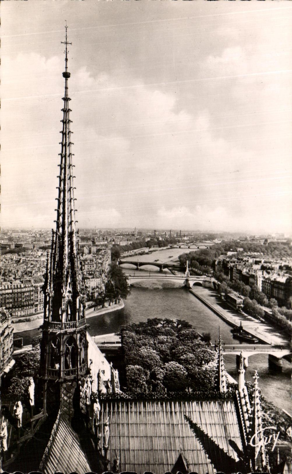 CPA Paris And Its Mersveilles the Seine Upstream Of Notre Dame