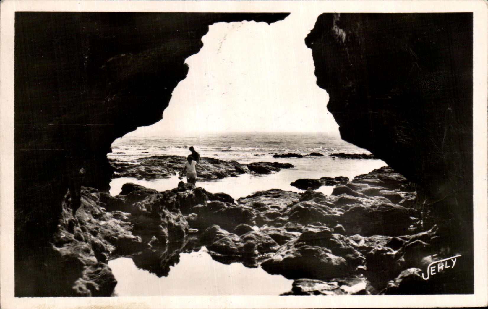 CPA Gorniche Vendeennee el agujero del diablo