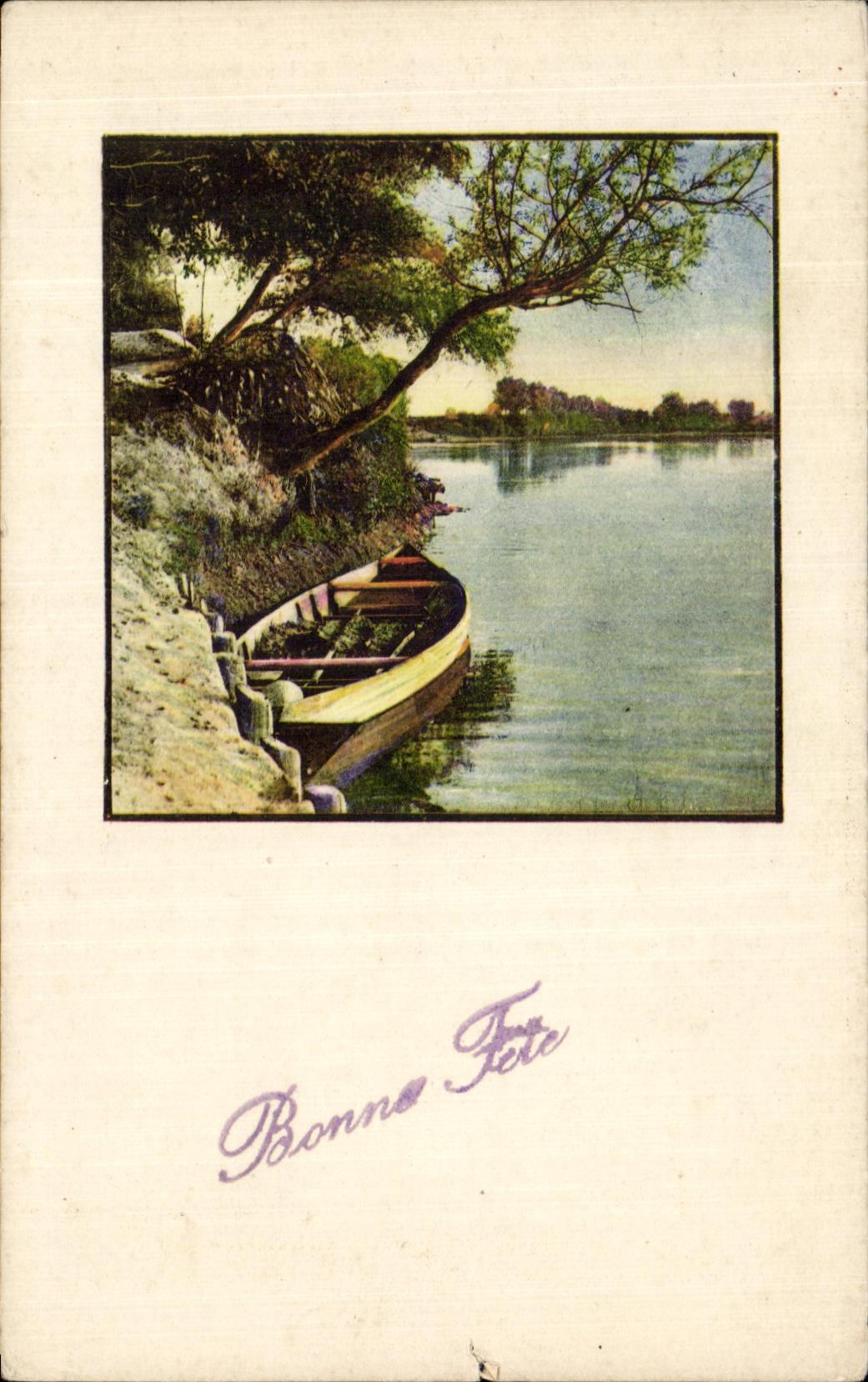 CPA Fantaisie Bonne Fete