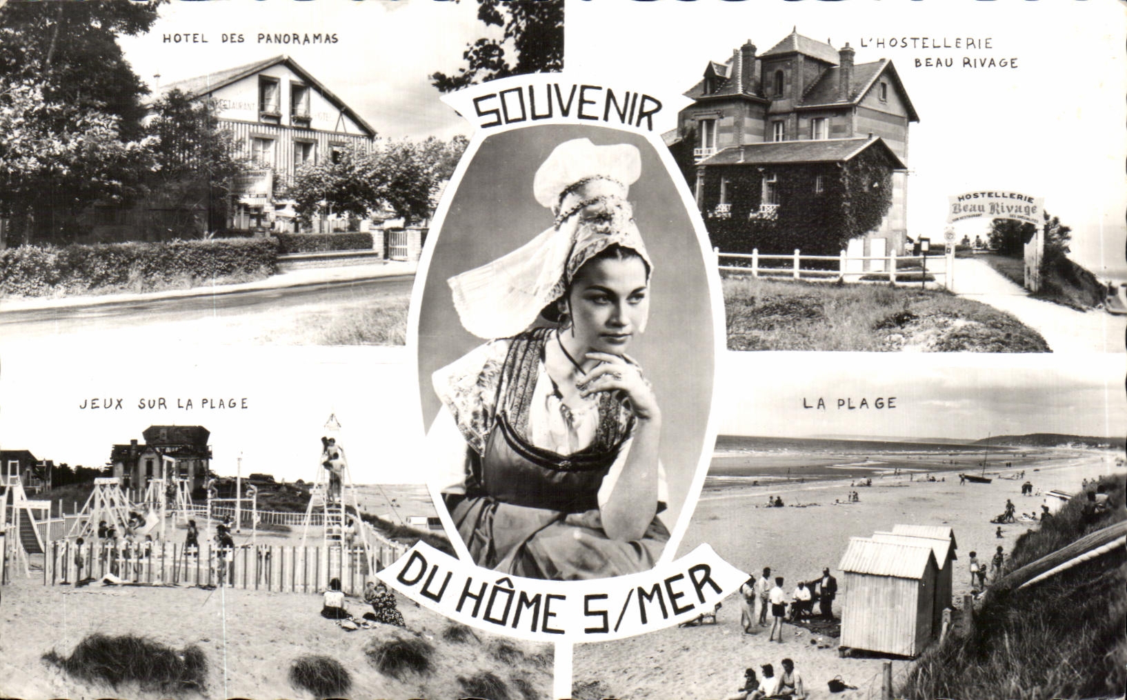 CPA Souvenir Of the Home on Sea