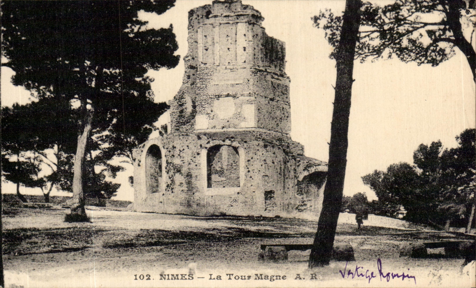 CPA Nimes the Magne Tower