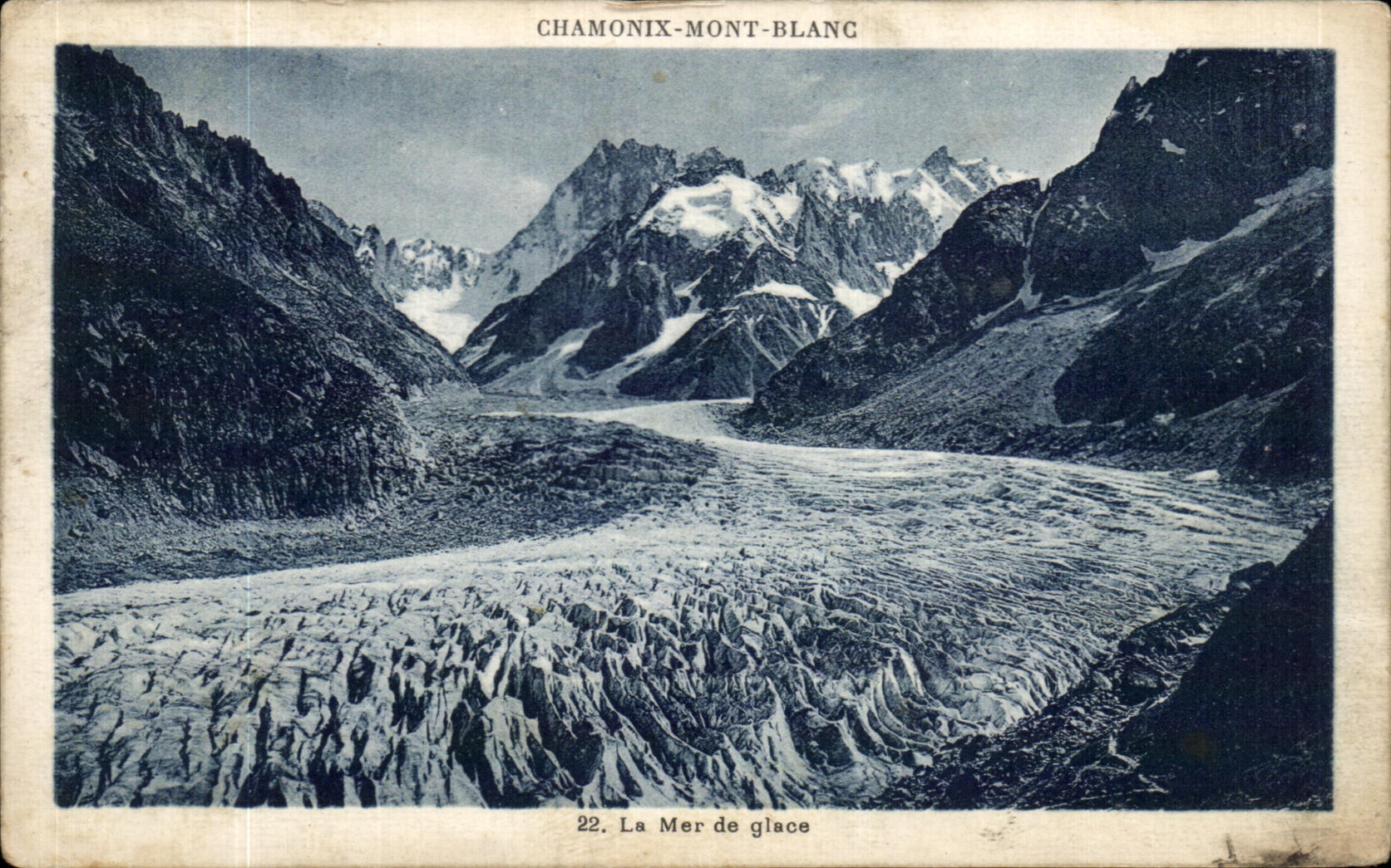 CPA Chamonix Mont Blanc Sea of Ice