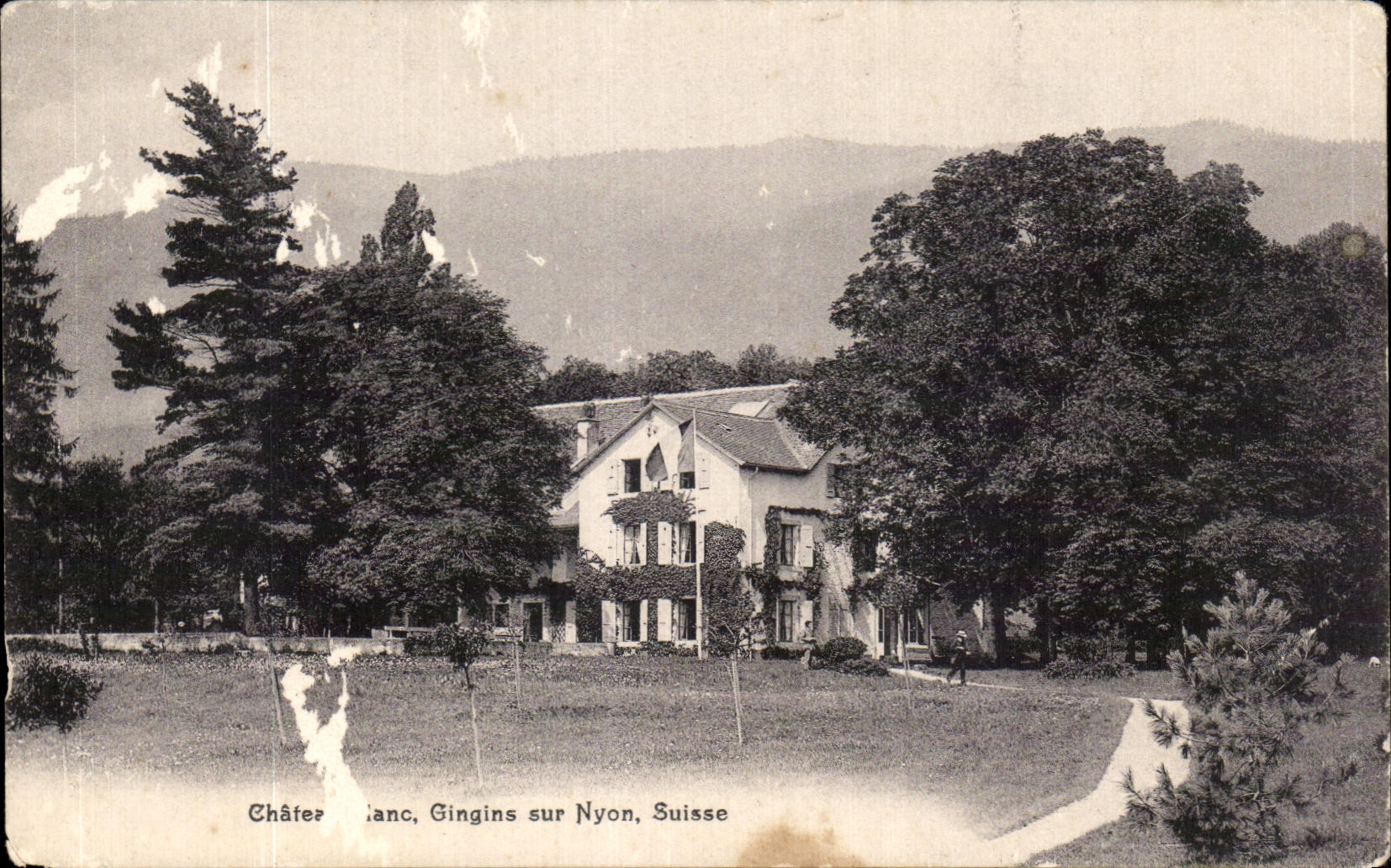 CPA Chater Gingins sur Nyon Suisse