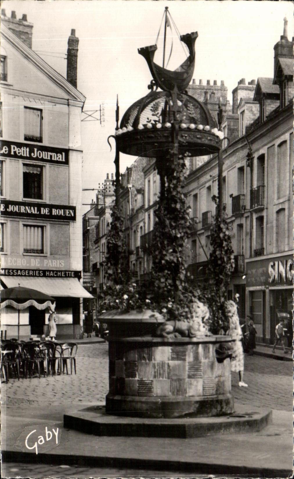 CPA Dieppe la fuente