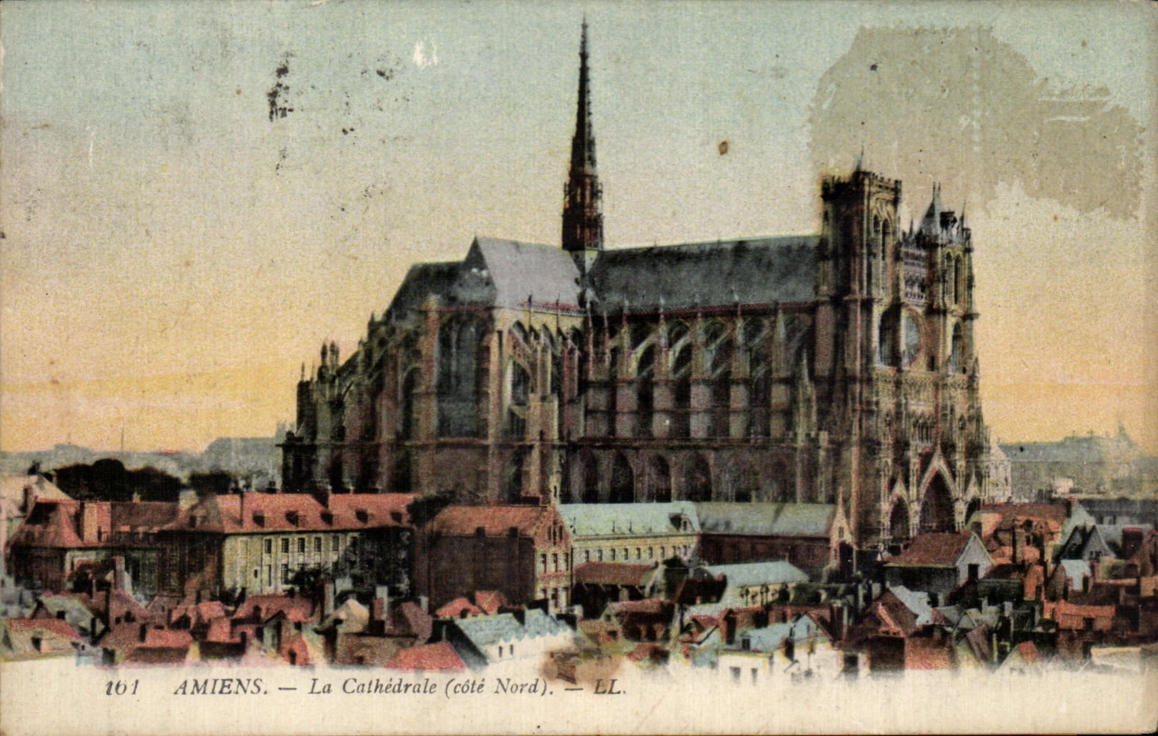 CPA Amiens the Cathedral