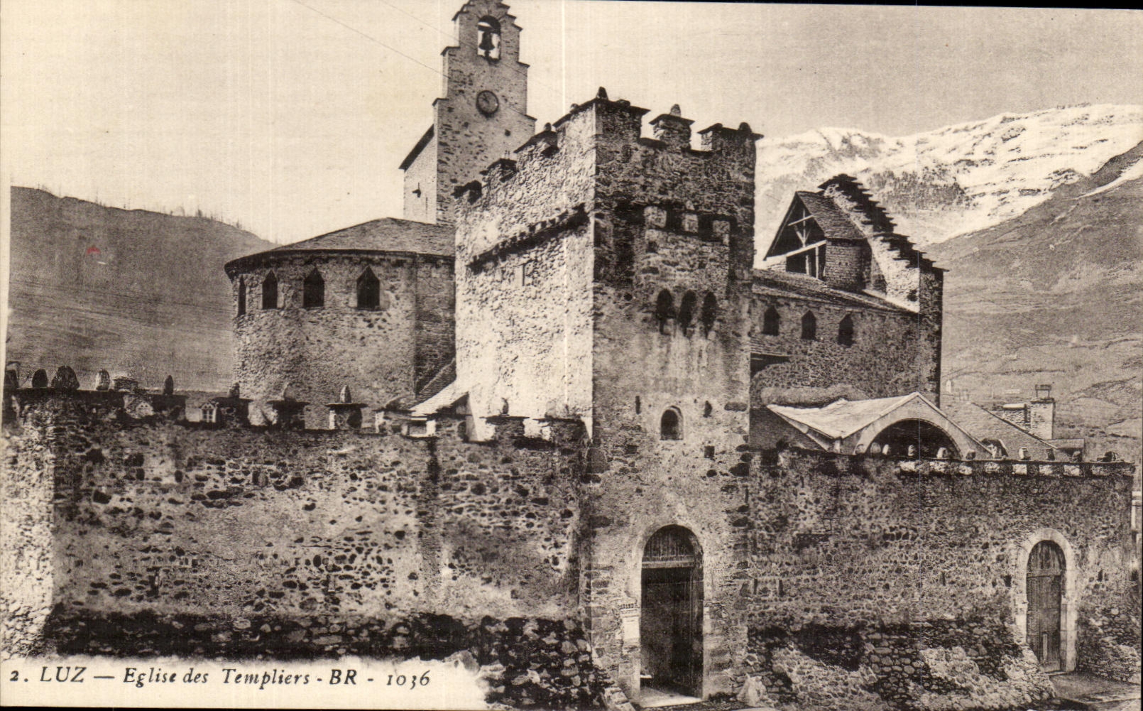 CPA Luz Church of Templiers