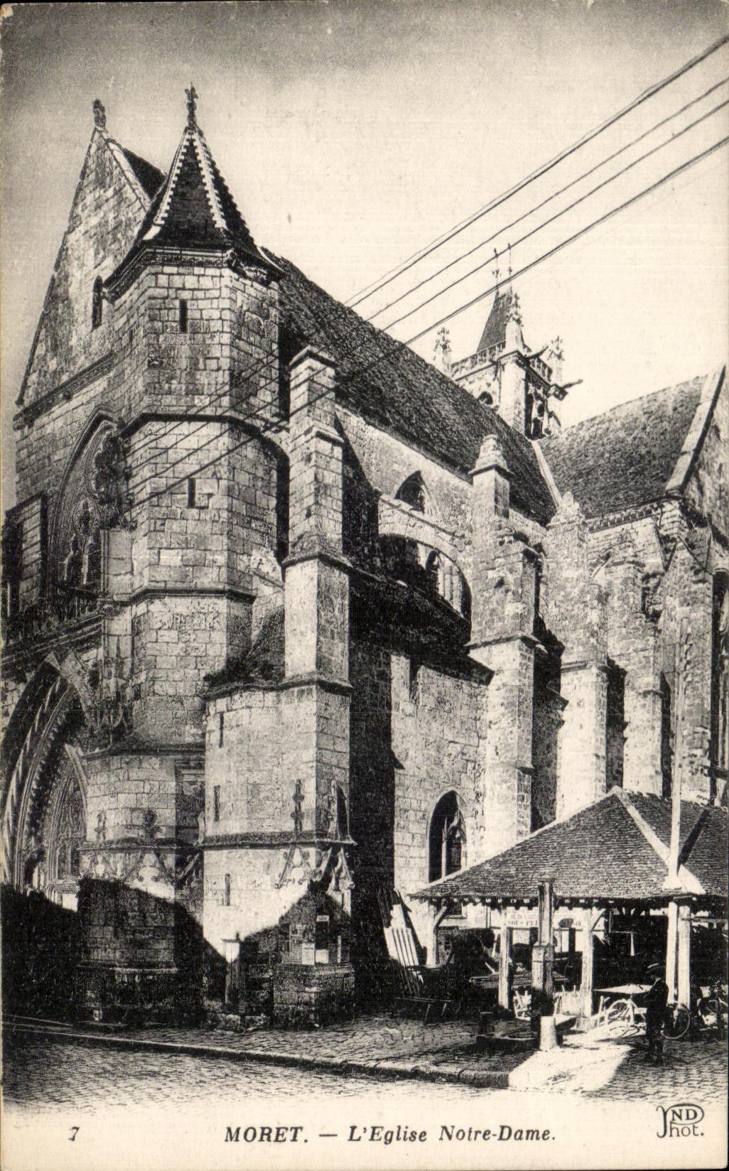 CPA Moret L'Eglise Notre Dame