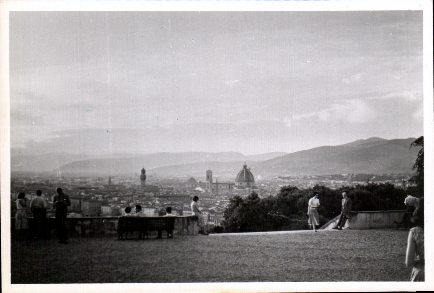 PHOTOGRAPH Italy Florence 1955