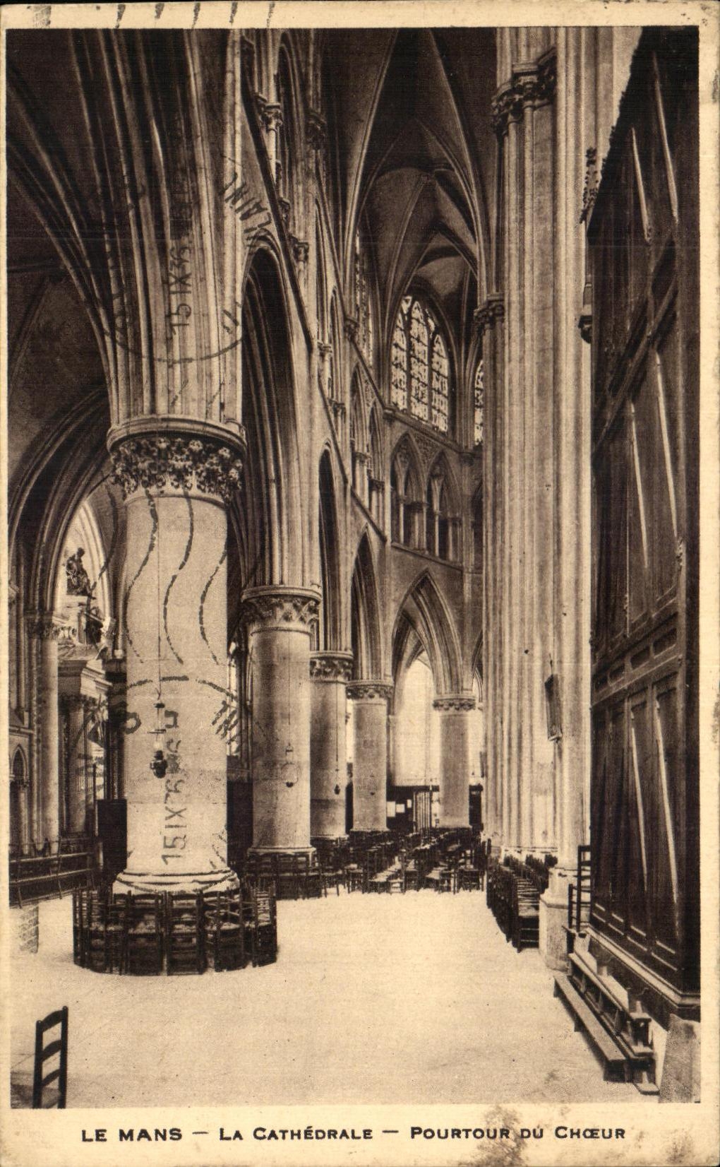 CPA Mans the Cathedral Circumference of the Chorus