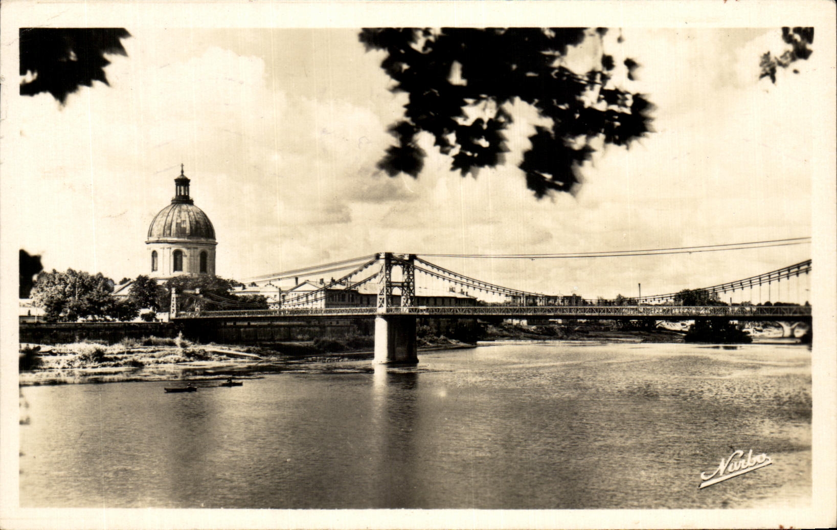 CPA Toulouse Le Pont Suspendu