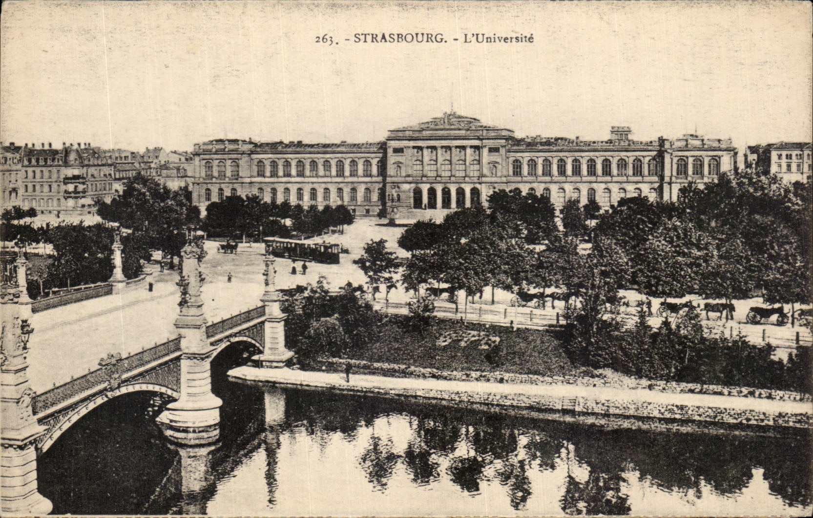 CPA Strasbourg the University Tram