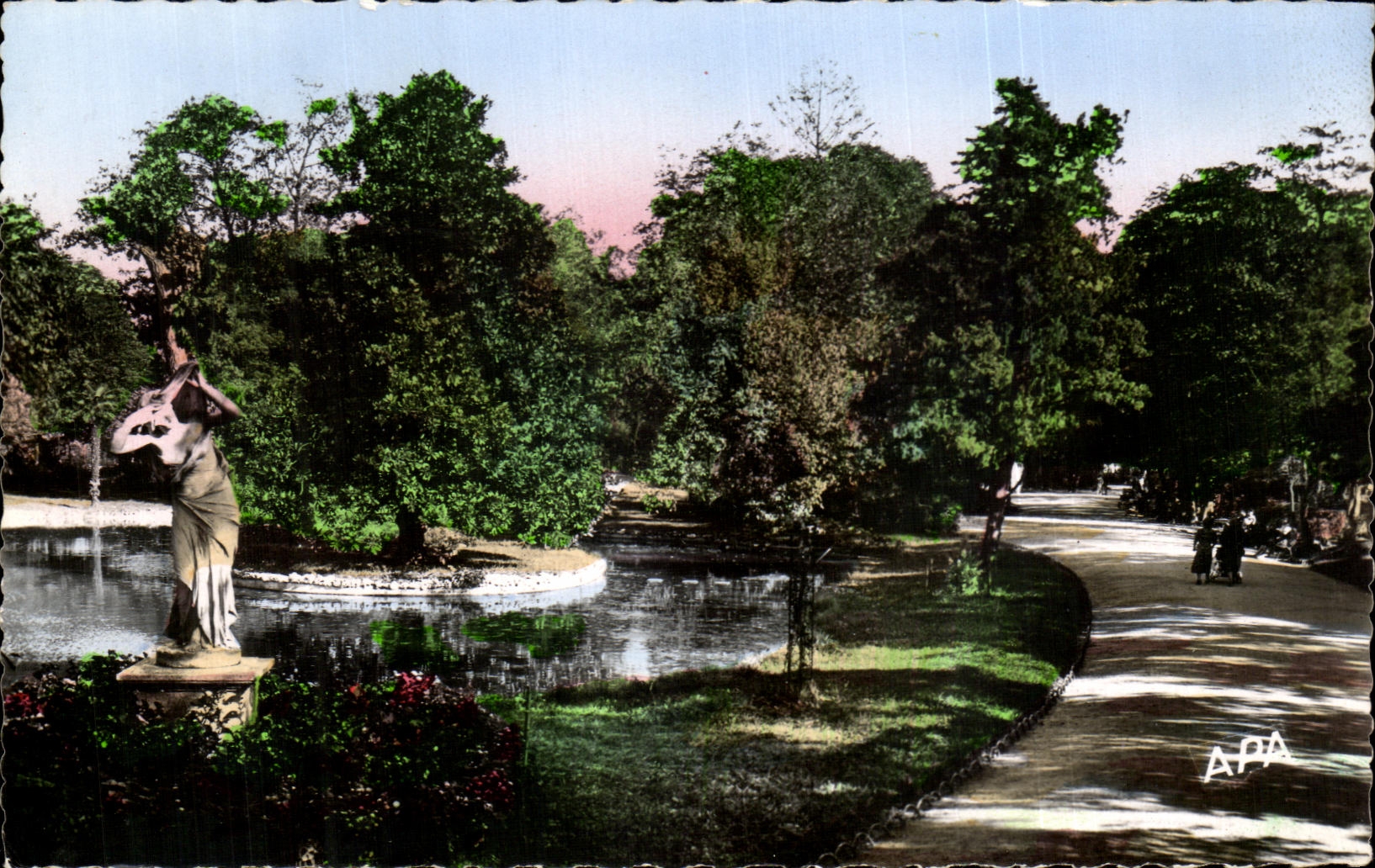 CPsM Castres Garden of the Mall
