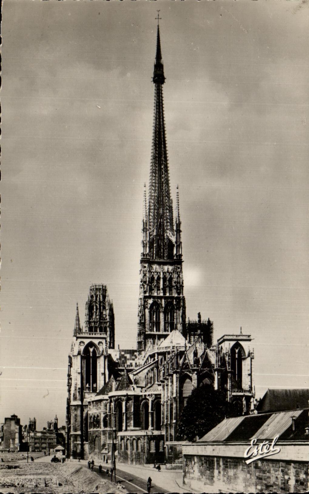 CPA Rouen Apse of the Cathedral