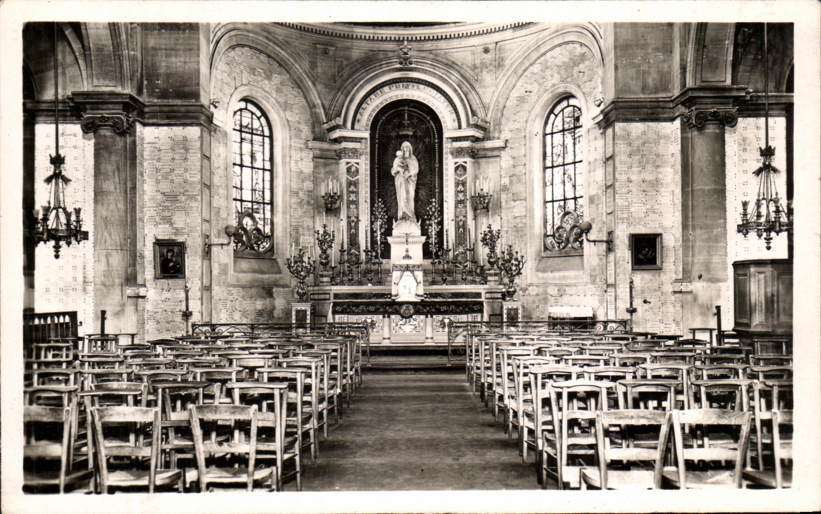 CPA Church Our Lady Fields Paris Vault of Sainte Virgin