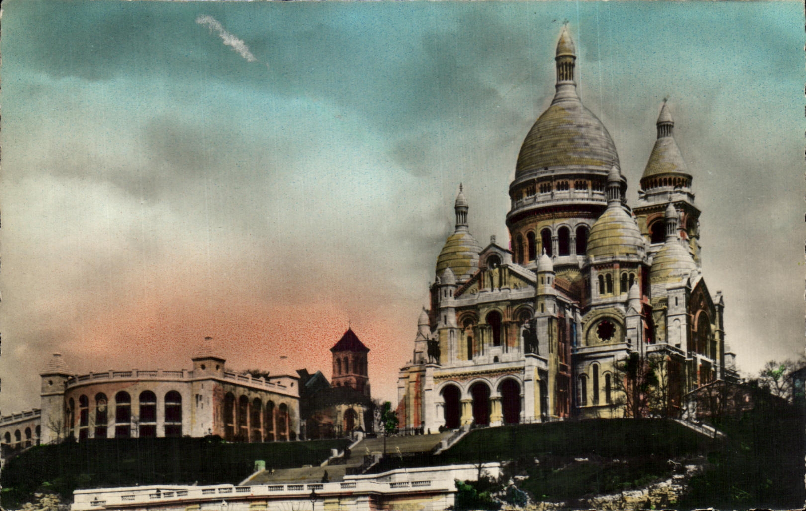 CPA Paris the Sacring Montmartre Heart