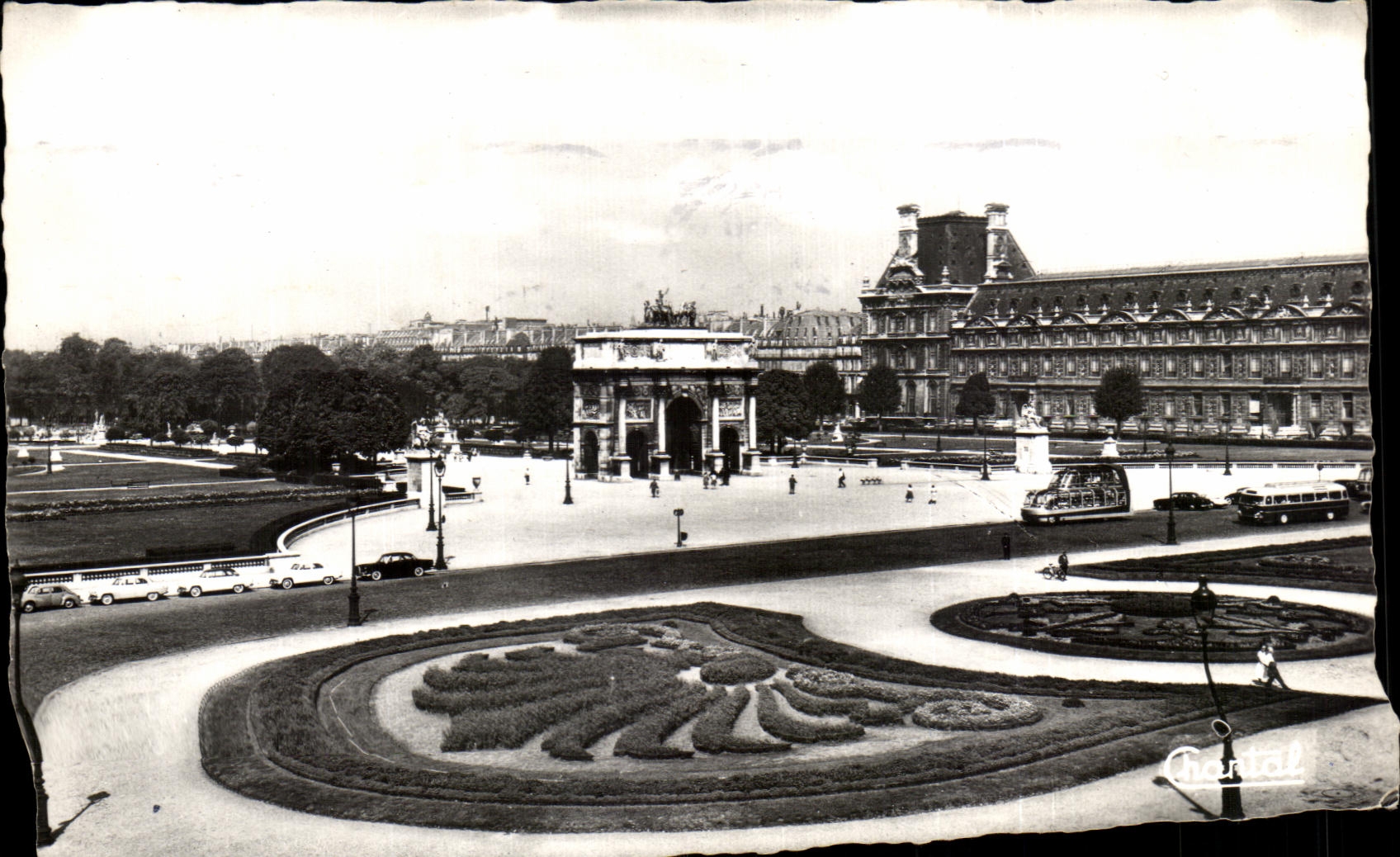 CPA Paris the Carousel of Louvre