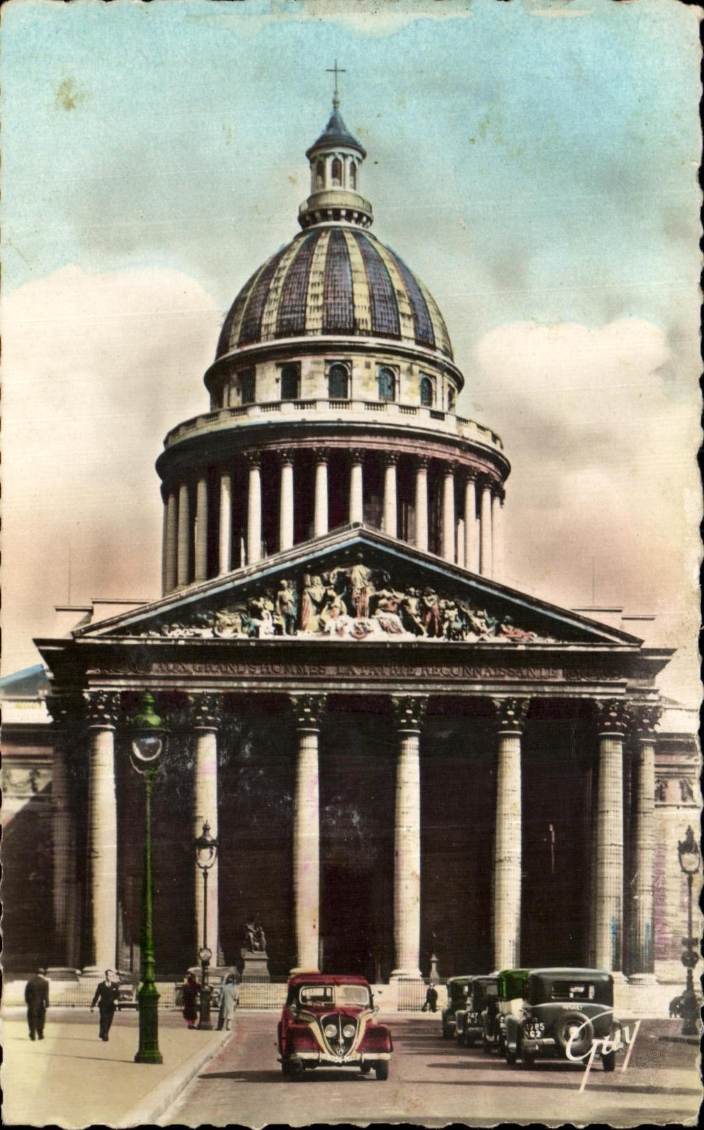 CPA Paris And Its Wonders the Pantheon