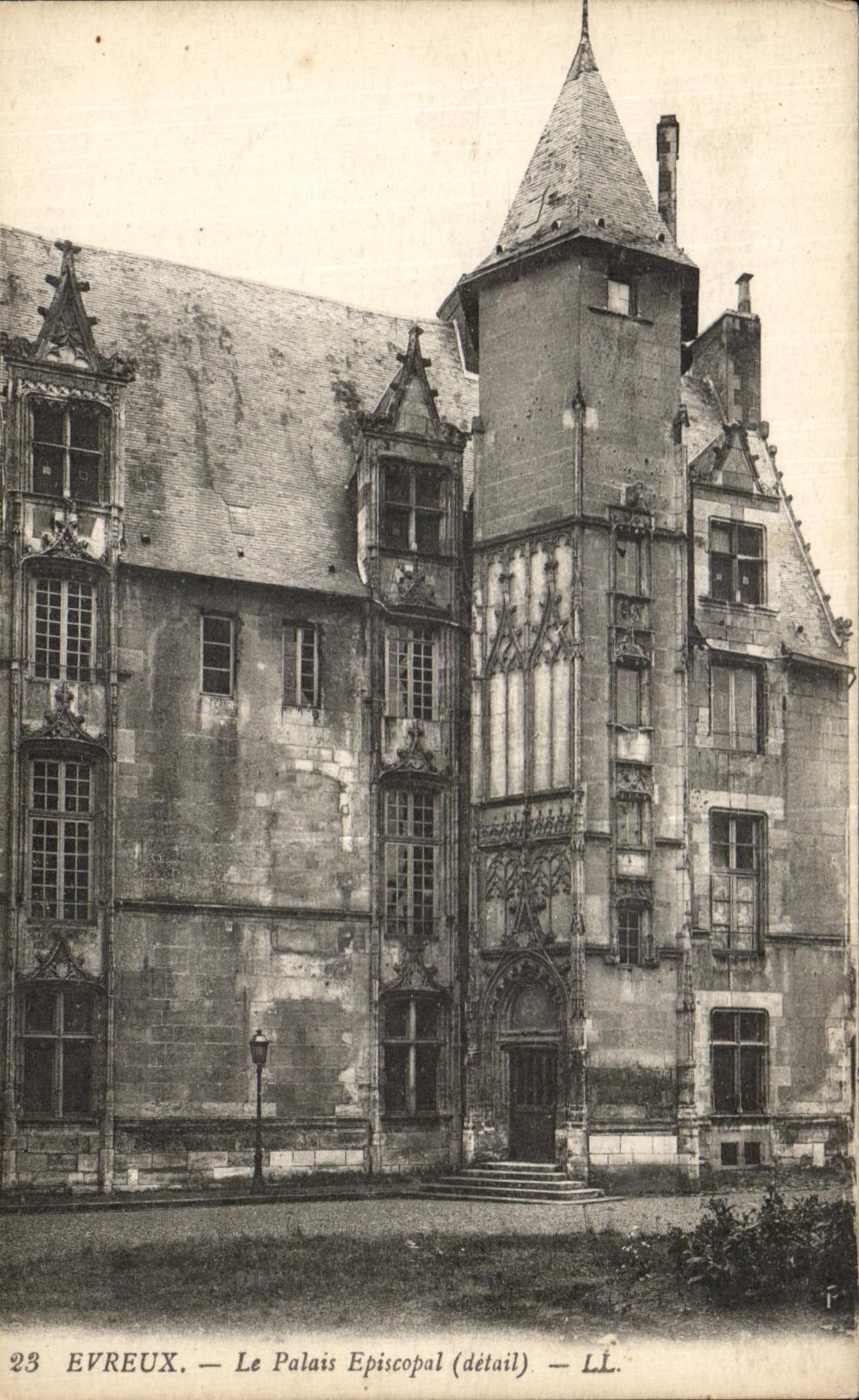 CPA Evreux el paladar episcopal