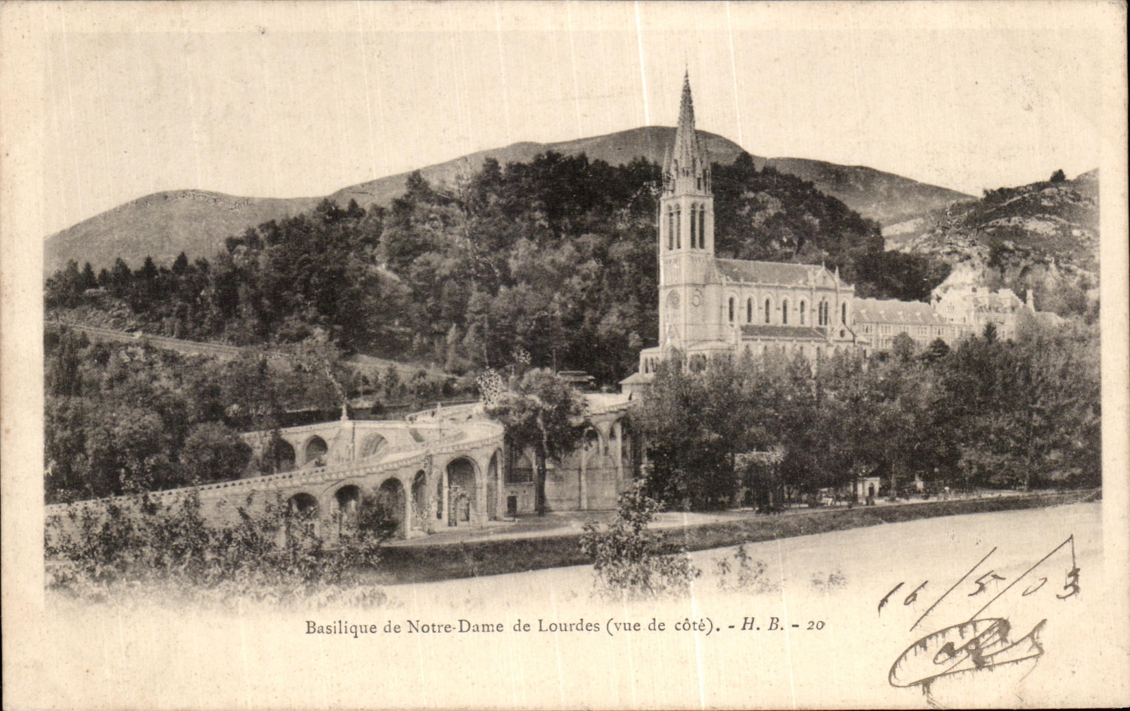 CPA Basilica of Our Lady of Lourdes