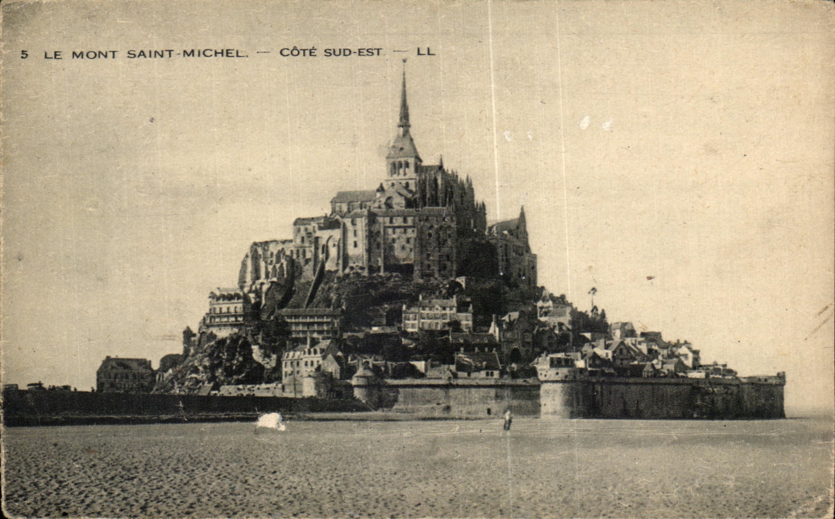 CPA Mont Saint Michel the Southern Dimension East