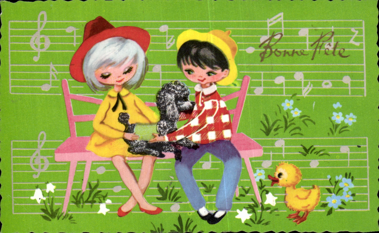 Pato del caniche de Chein del festival de los ninos de CPSM buen