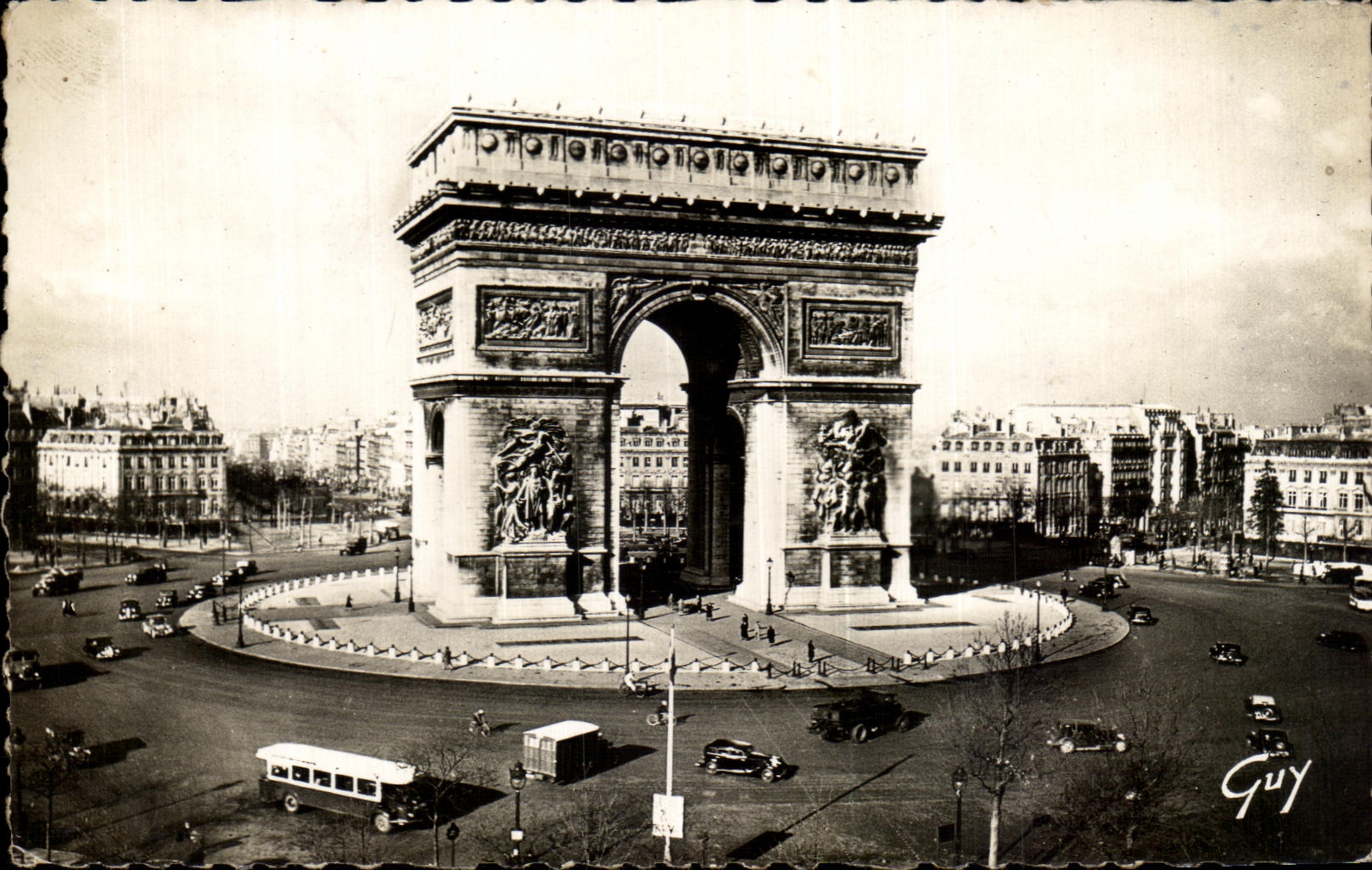 CPA Paris Et Ses Merveilles Arc de Triomphe place d l'Etoile
