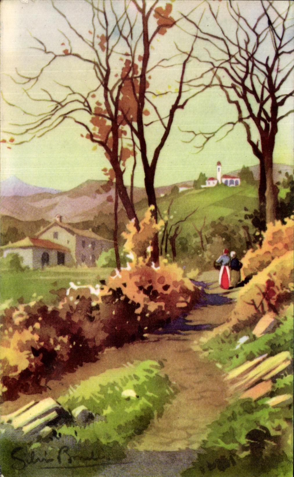 CPSM Paysage a la campagne