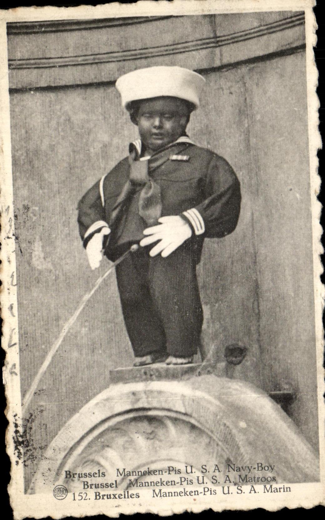 CPA Bruselas Manneken peor