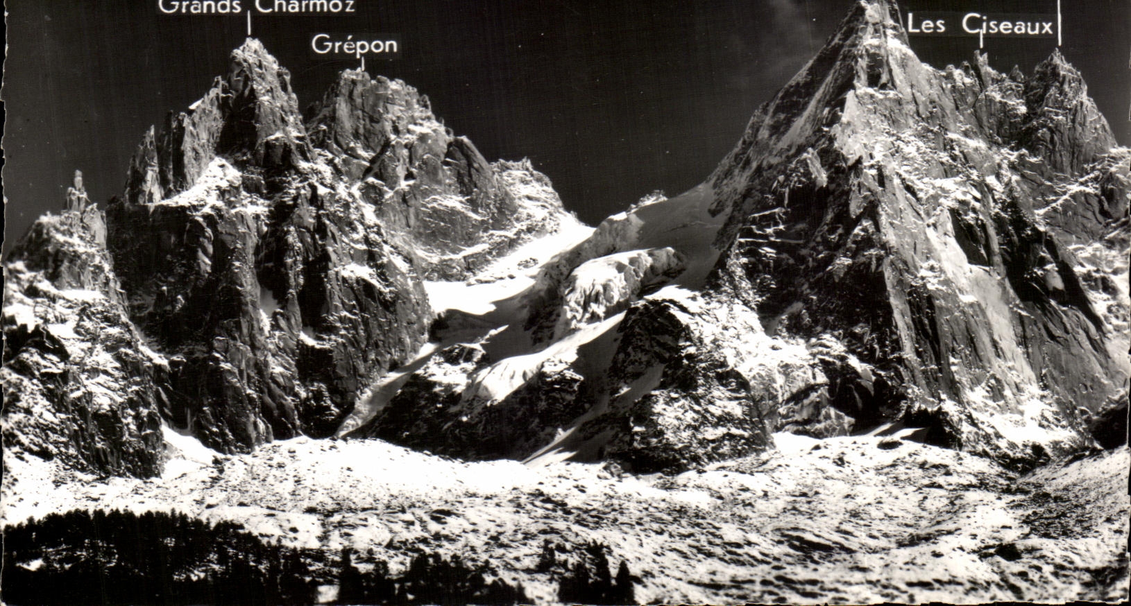 CPA Mountain of the Mount Blanc