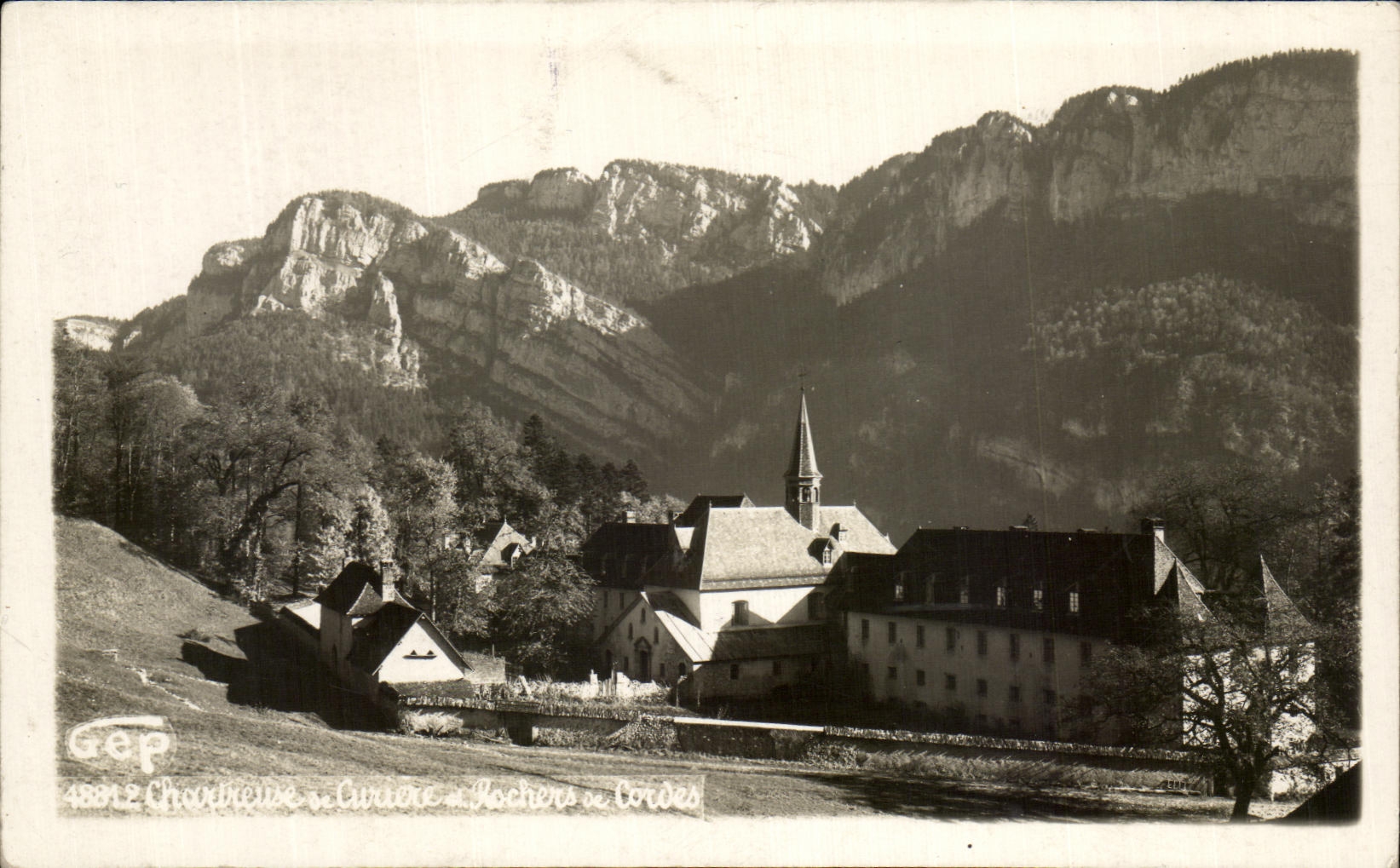 CPA Chamonix Rocks of Cords