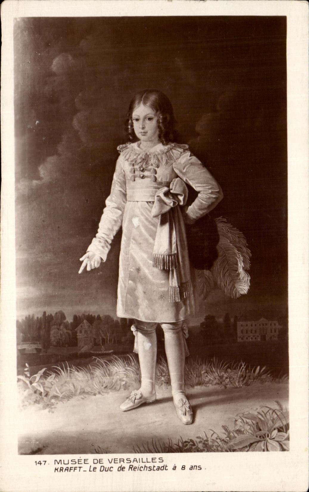 CPA Musee De Versailles Krafft Le Duc De Reichstadt A 8 Ans