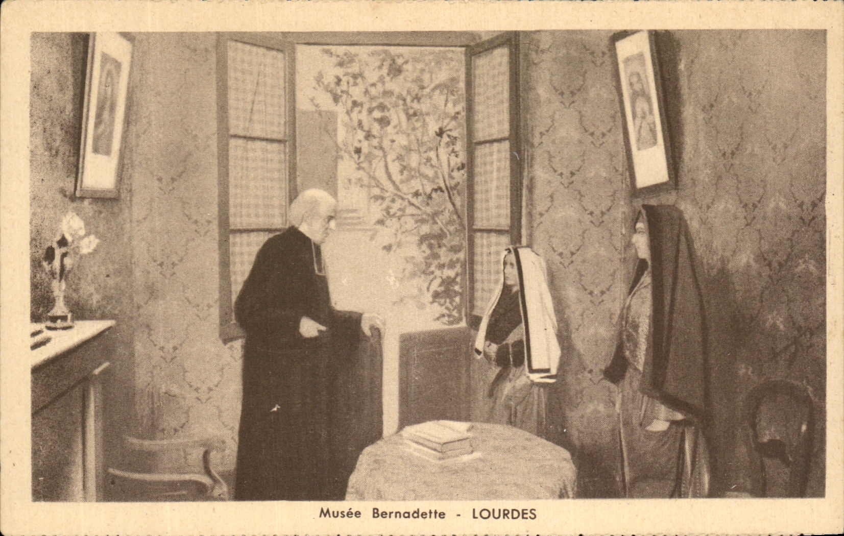 CPA Museum Bernadette Lourdes