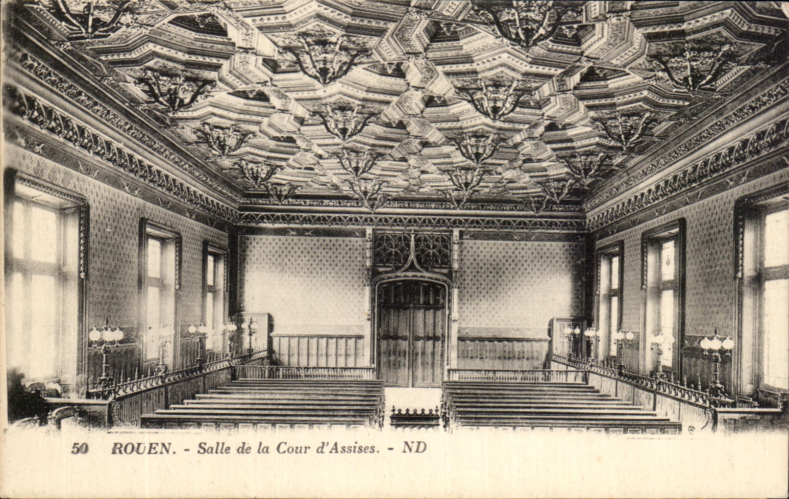 CPA Rouen Room of the Court of Assizes