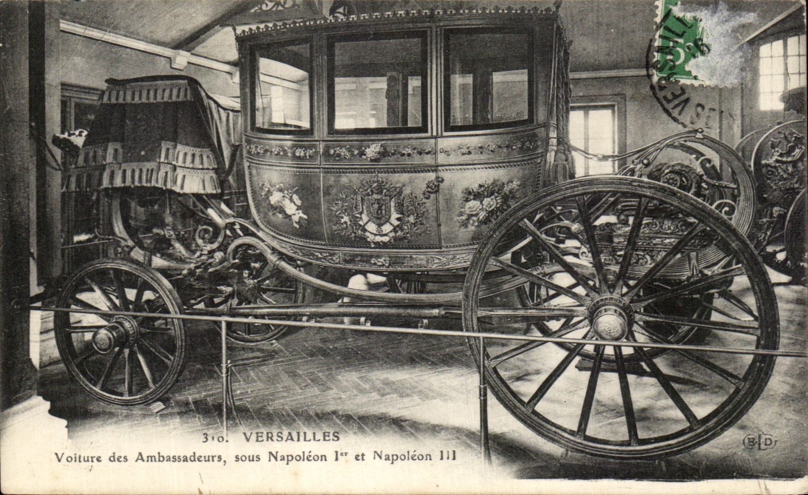 CPA Versailles Voiture des Ambassadeurs sous NapoleonIII